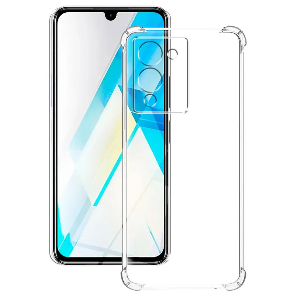 Для Infinix Note 12 G96 Чехол Прозрачный Противоударный Силиконовый Мягкий Чехол Для Infinix Note12 G96 Coque Для Infinix Note12 G96 Funda