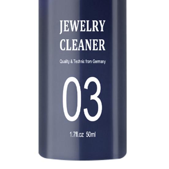 50ml Jewelry Cleaner Multi-purpose Stain Removal Effective Watch Rings Spray Cleaning Solution for Daily Use