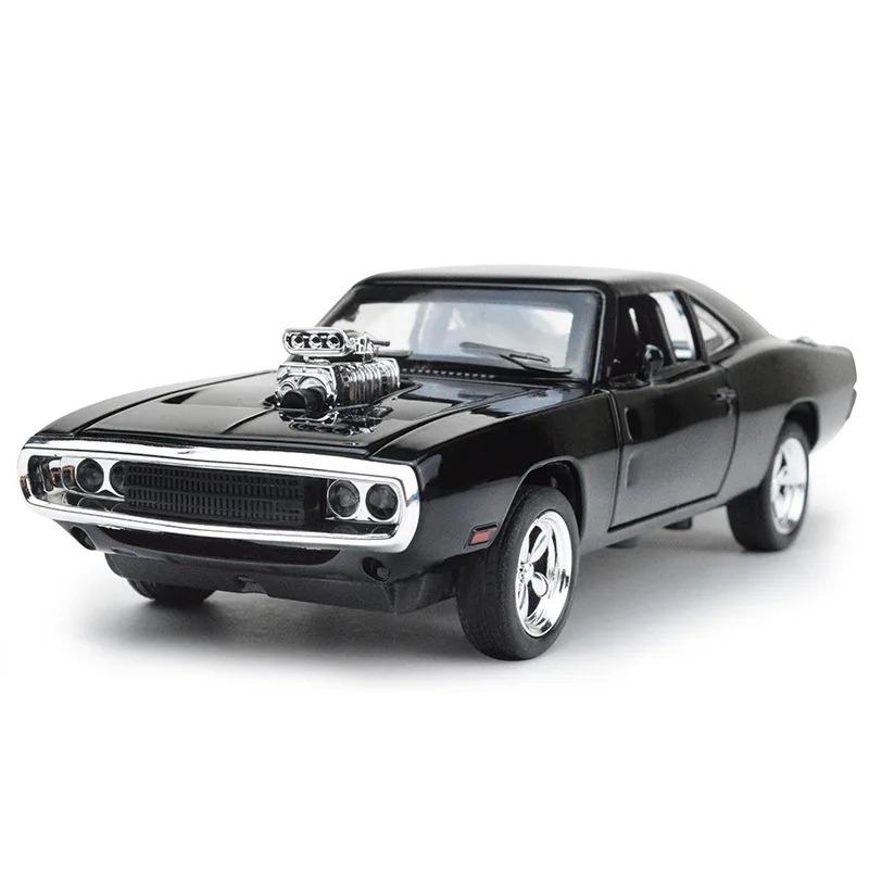 1:32 Симуляция 1970 Dodge Charger Сплав Спортивный Автомобиль Модель Оттяжка Роскошный Автомобиль Детская Игрушка Подарок Украшения