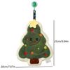 Coral Fleece Christmas Santa Claus Hand Towels Water Absorption Quick-Drying Hand Towel Christmas Tree Bell Kitchen Bathroom