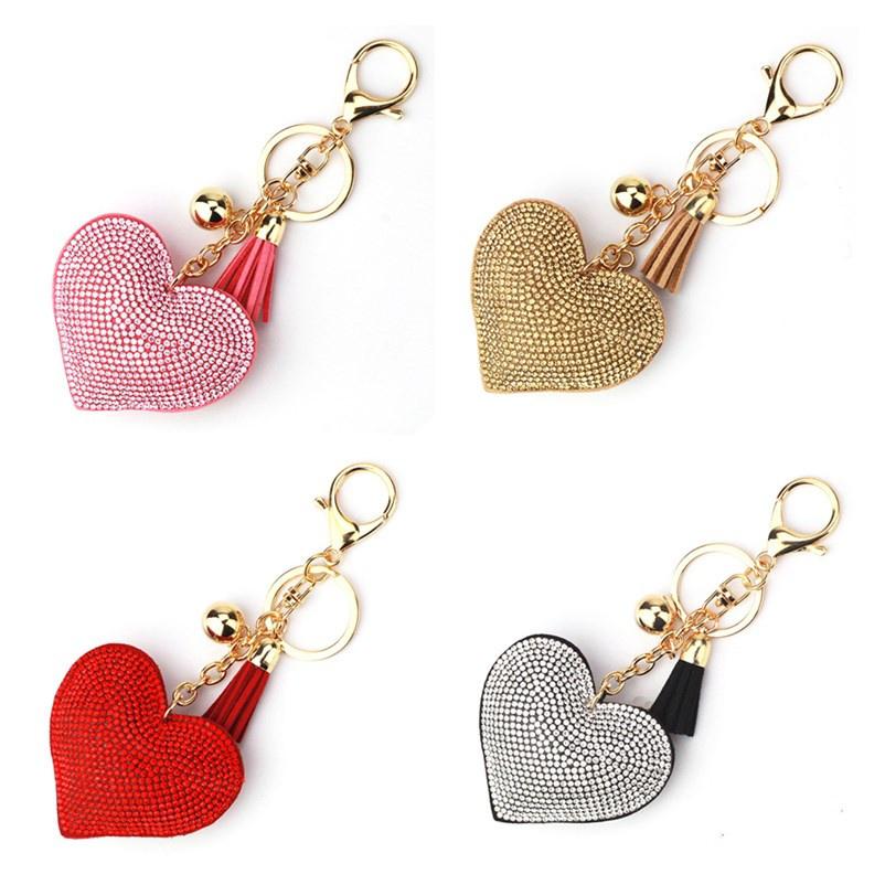 Cute Love Heart Keychain Keyring Key Charm Key Pendant
