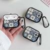 Чехол для наушников Cover Case Для Airpods Pro3 Pro 1 Pro2 2 3 4 Стиль с ретро-узором и текстурой