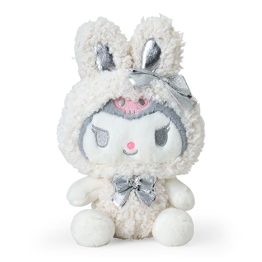 Sanrio Plush Toy Snow Kuromi 432474 (Fluffy Rabbit)