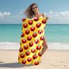Sesame Street beach towel Outdoor camping Beach towel for vacation swim Outdoor pool Absorbent bath towel