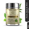 KHADI NATURAL Маска для лица от прыщей с нимом, базиликом и мятой 50 г Травяной уход для чистой сияющей кожи
