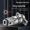 Dual-Use Electric Wrench Drill Bit Adapter with Strong Magnetic Square Shaft