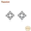 Tancise 925 Sterling Silver Zircon Earrings Drop Earrings For Women Wedding Party Gifts
