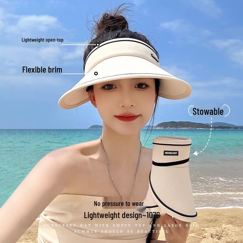 XIN SHENG XIANG Summer Wide Brim Sun Visor