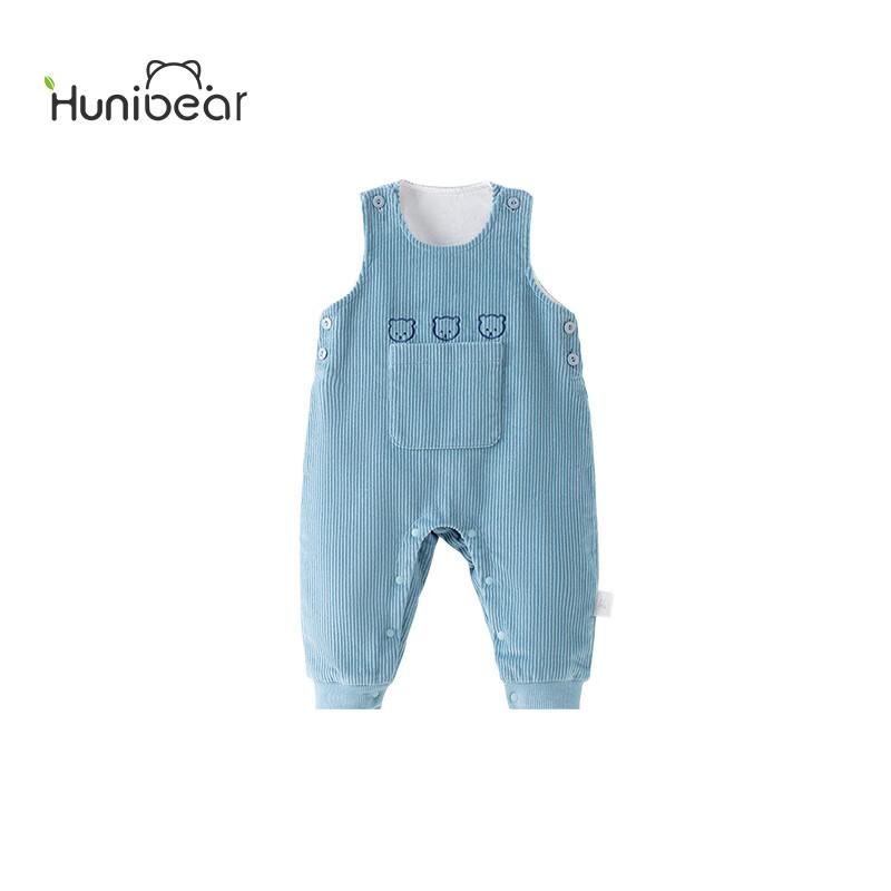 Huanxixiaoxiong Boys' Suspender Pants, Baby Autumn Corduroy Onesie, Girls' Spring And Autumn Pure Cotton Outdoor Long Pants