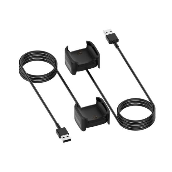 Replacement 1m USB Charger Dock Charging Cable for F-itbit Versa 2 Smart Watch