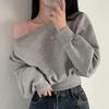 Women's Sexy Off-Shoulder Long Sleeve Casual Sweatshirt