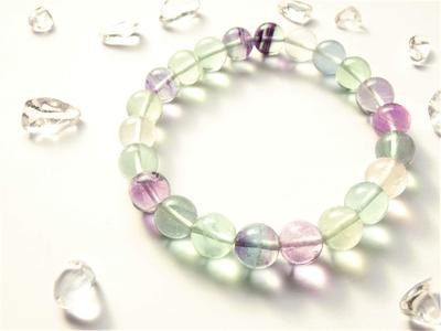 Kanoishi те, кто создает новый браслет из флюорита Power Stone для мужчин и натуральных камней XL Примерно 20 см Мужчины с большим [Для вещей!] Женщины,