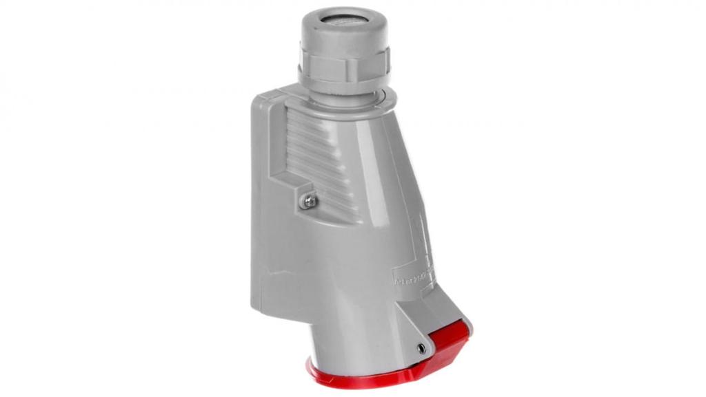 Fixed Insulation Socket 5P 32A 250/400V Red Ip44 2642-126