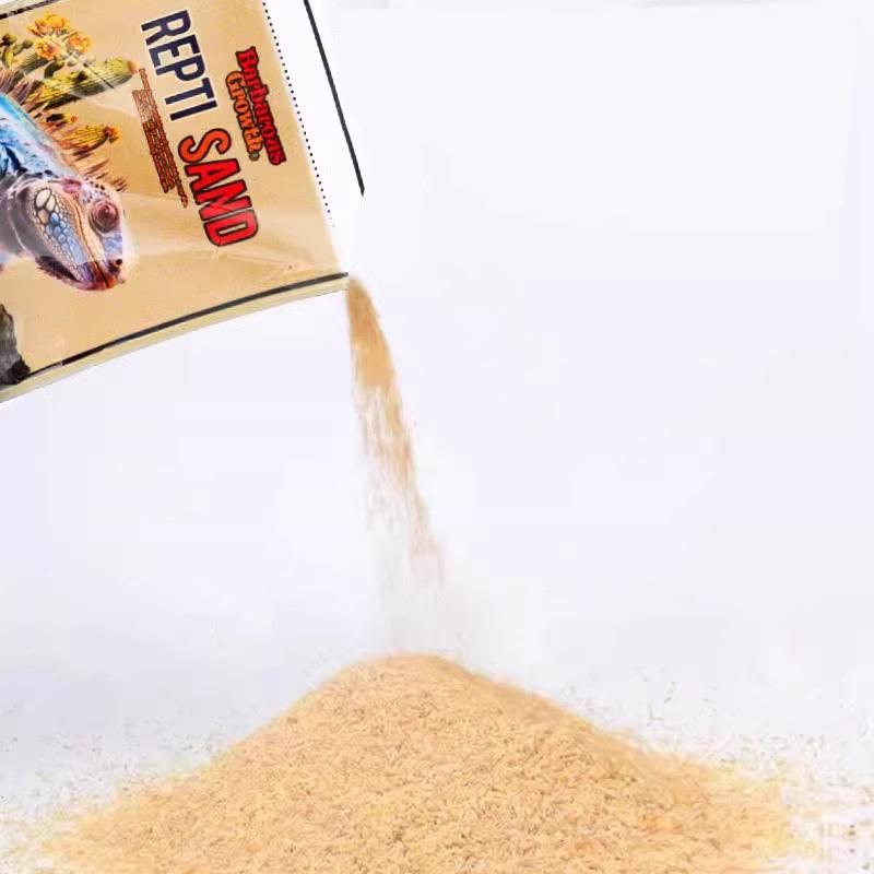 Desert Sand Substrate for Reptile Terrariums - Ideal for Bearded Dragons, Geckos, and Tortoises