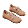 Fashion Ladies Shoes 2024 Fashion Cross-tied Women's Flats Hot Sale Round Toe Daily Flats Women New Sewing Solid Light Flat Low Heels