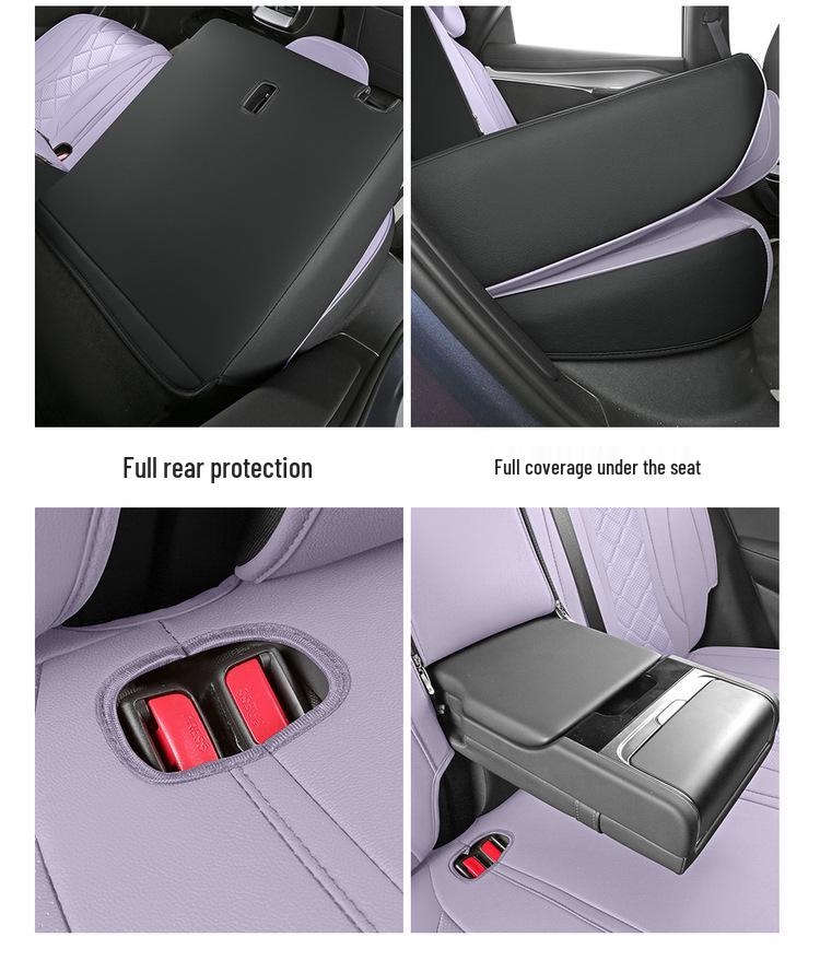 BYD Sea Lion Universal Car Seat Cushion - New Model, Full Leather, All-Season