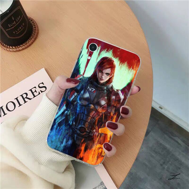 Чехол для телефона N7 Mass Effect для iPhone 8, 7, 6, 6S Plus X SE 2020, XR, XS 14, 11, 12, 13, Mini Pro Max, чехол для мобильного телефона