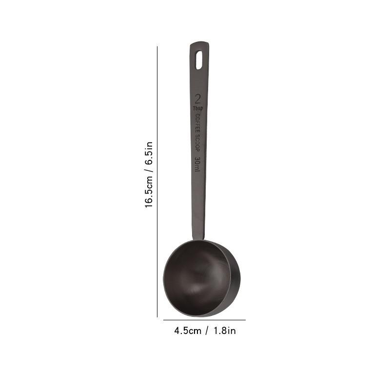 Kitchen Measuring Spoon Stainless Steel Coffee Scoop 15ml 30ml Tablespoon Milk Powder Spice Measure Spoon Metal Measuring Tools