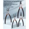 Hand Tool Snap Ring Pliers High Carbon Steel Snap Rings Puller  Fishing Tool