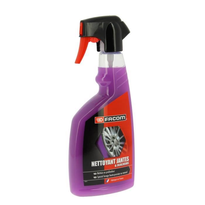 Wheel and Hubcap Cleaner 500 Ml - FACOM - Concentrated Formula - Degreases and Cleans All Types of Wheels and Hubcaps