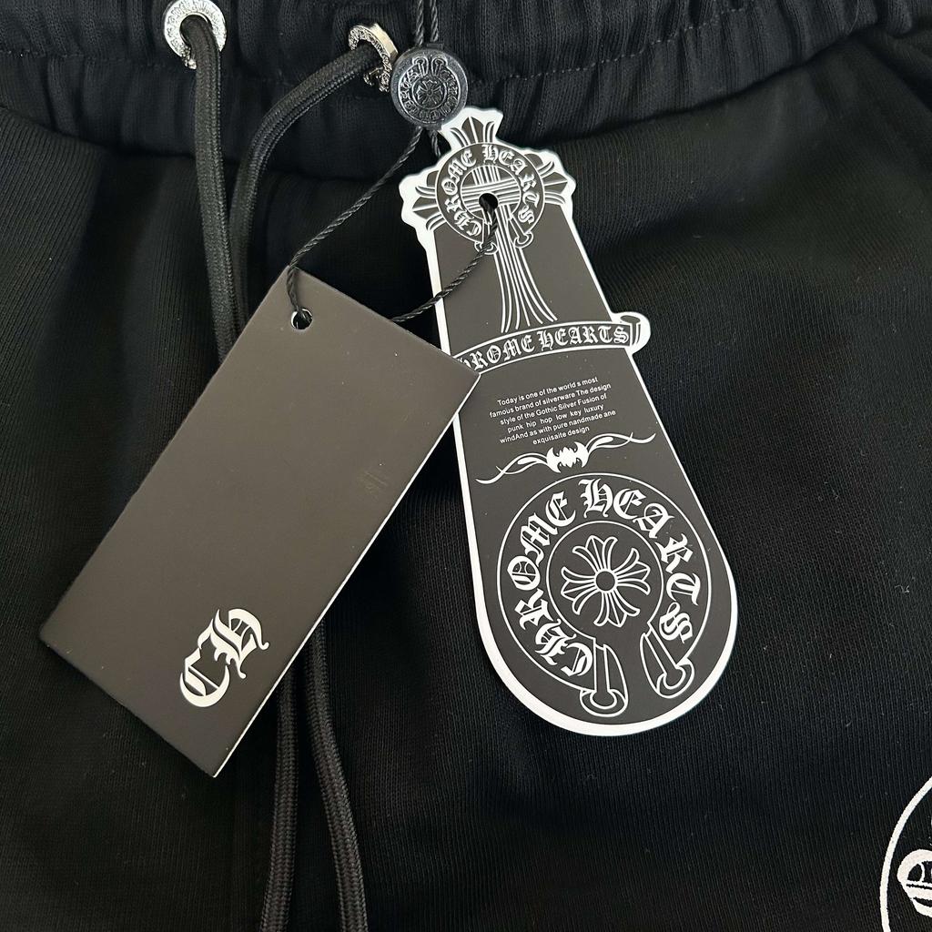 D207 CHROME HEARTS 2025 Summer New High Quality Cotton Men's Casual Shorts Outdoor Leisure Running Shorts