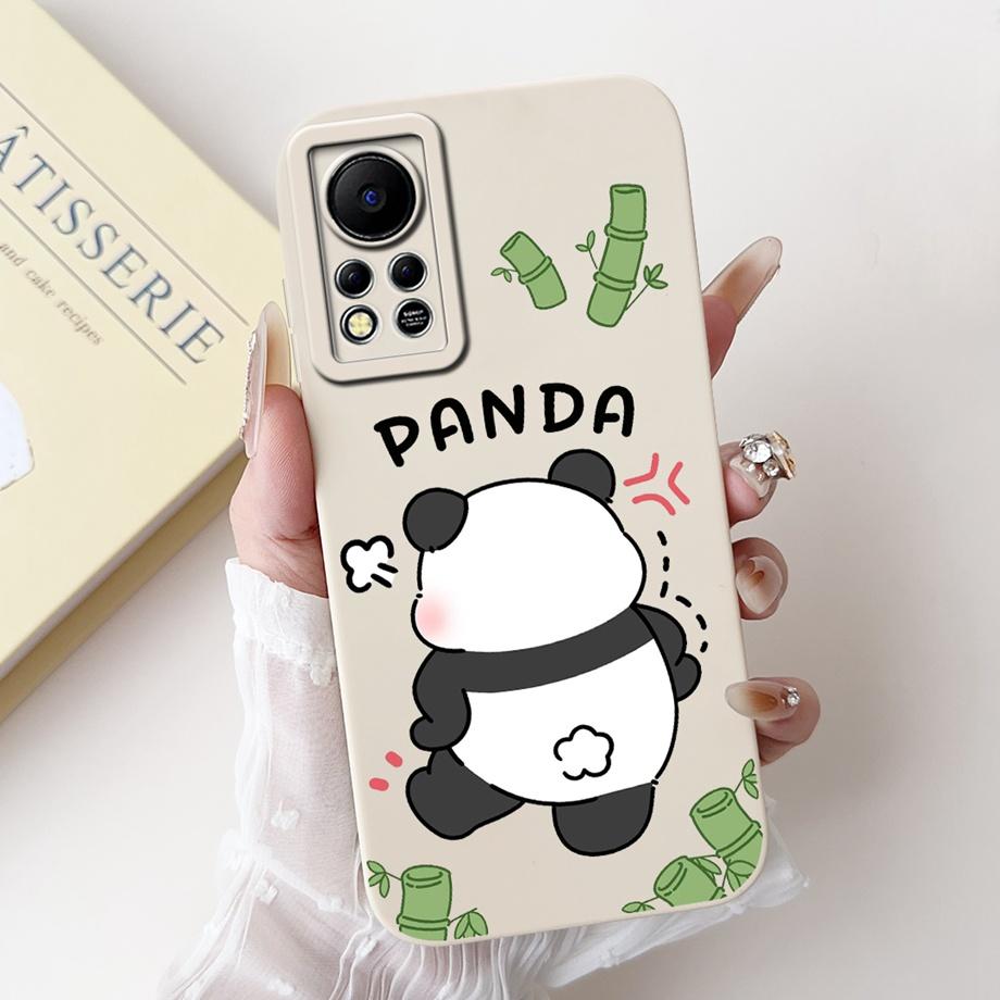 Phone Case for Infinix Hot 11s NFC X6812B Infinix Hot 11s X6812 Protection Cover Soft Liquid Silicone Coque Animals Bumper Shell