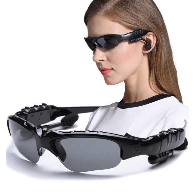 Bluetooth Sunglasses Hands-free Driving Glasses with Headphones Outdoor Sport Glasses Wireless Headset
