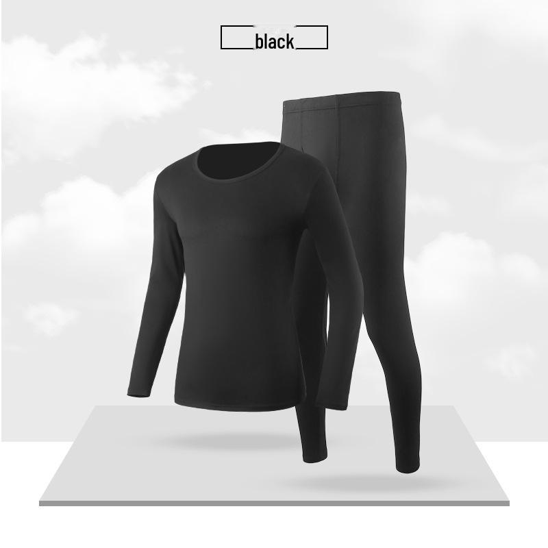 Комплект термобелья унисекс на осень и зиму - мужской и женский теплый тонкий отшлифованный костюм с технологией подогрева.