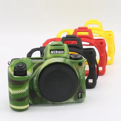 Мягкий силиконовый резиновый чехол-броня для камеры для Nikon Z50 Z6 Z7 Z6II Z7II D5500 D5600 D7000 D7100 D7200 D600 D610 D750 DSLR Чехол