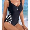 Women Bikini One Piece Sexy High Waist Bathing Suit Beach Swimwear Female Summer Swimsuit