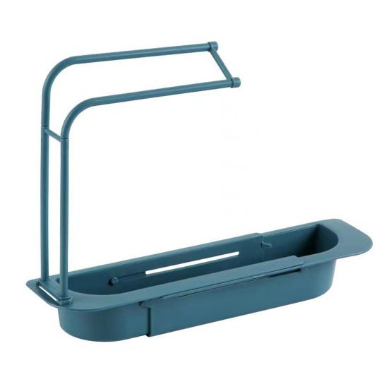 Полка для хранения раковины Вешалка для полотенец Расширяемая Телескопическая конструкция Вентиляция Дренаж Простая установка Многофункциональный