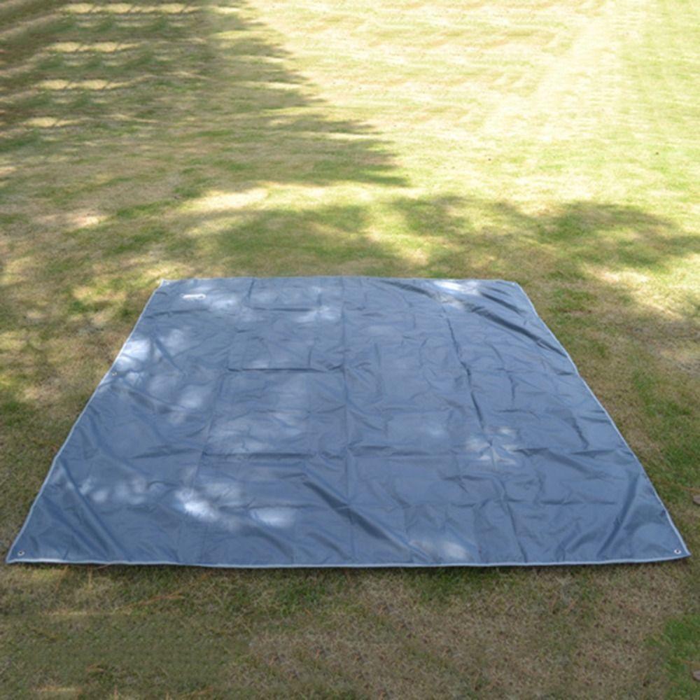 Oxford Cloth Tent Floor Tarp Tent Footprints Camping Ground Mat Compact Picnic Mat Beach Blanket
