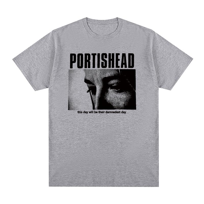 Винтажная футболка Portishead, даунтемпо, трип-хоп, Dummy Bang Gang, Massive Attack, хлопковая мужская футболка, новая футболка, женская футболка.