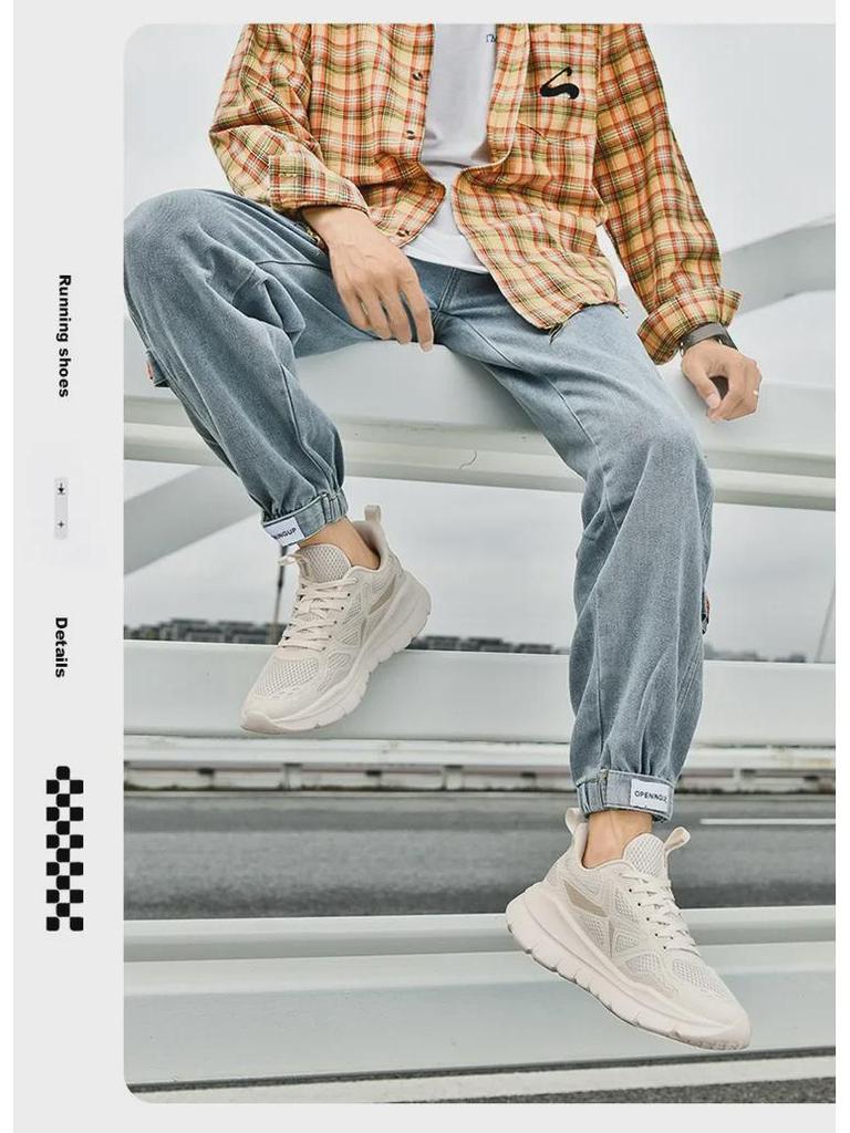 Унисекс ультрамягкие, легкие, амортизирующие, износостойкие, дышащие кроссовки для бега