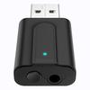2-в-1 Bluetooth 5.0 Передатчик Приемник 3,5 мм AUX HIFI Стерео Аудио USB Мини Беспроводной Адаптер для