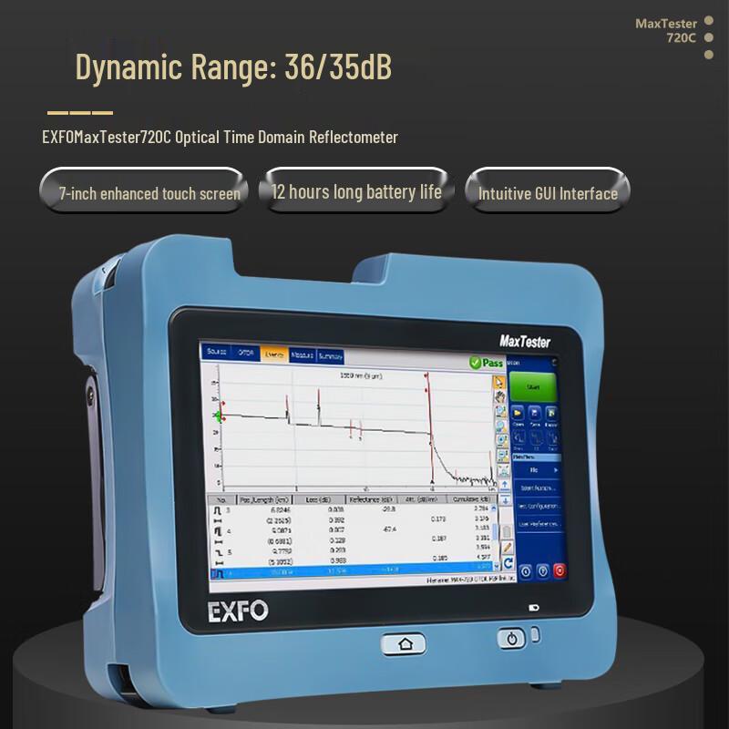 EXFOMAX-720D Imported OTDR Optical Fiber Tester