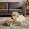 Bite Resistant Pet Crocodile Toy Animal Shape Plush Squeaky Toy Pet Plush Toy  Training