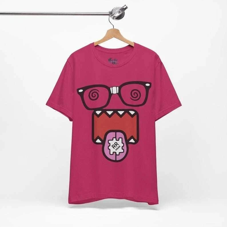 2000s Vintage Car Dizzy Domo Kun Tshirt Unisex Emo Scene y2k Fashion Tee