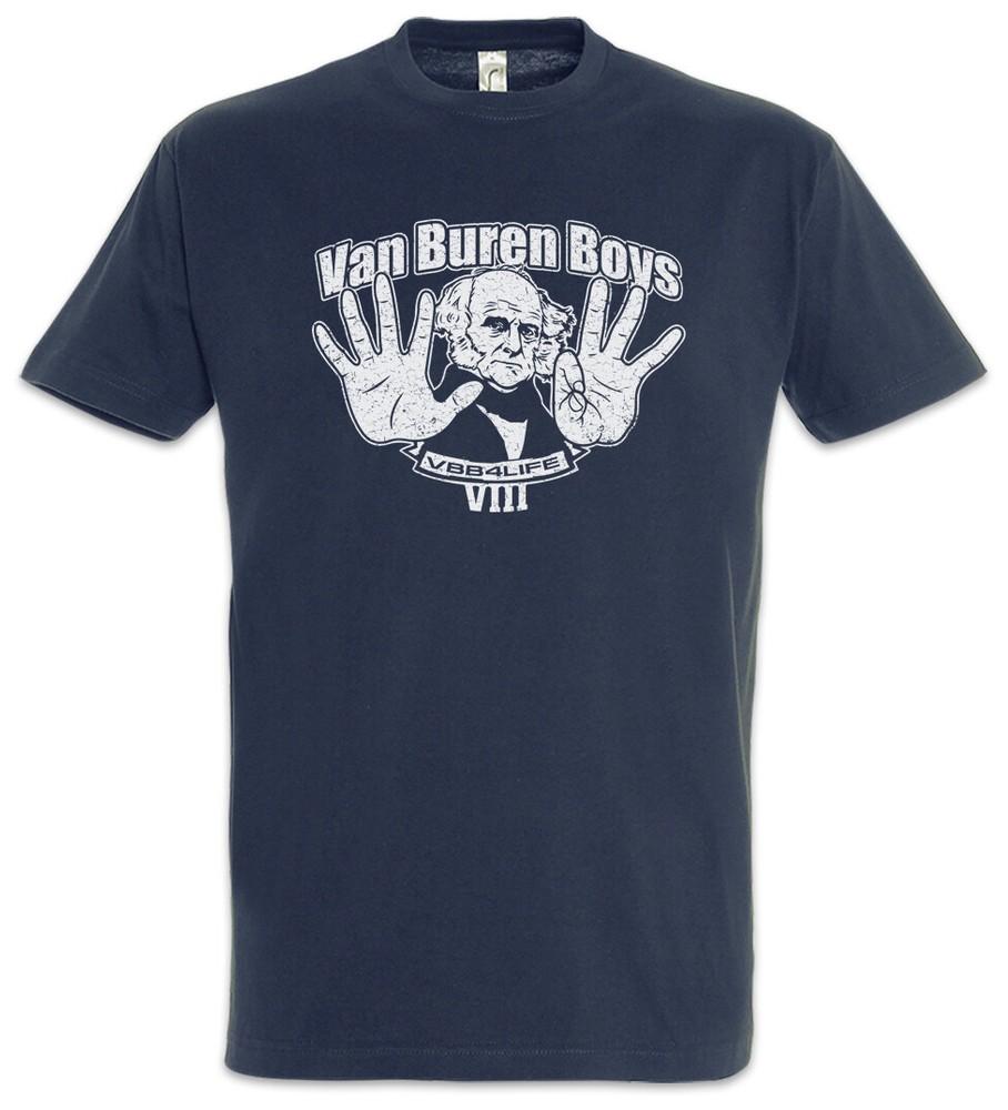 Van Buren Boys T-Shirt Sign Insignia Logo Jerry Company Seinfeld Office