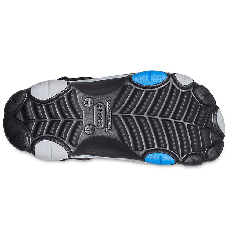 Crocs Классические кроксы Камуфляж Пустыня Для улицы Пляжные Унисекс Черно-серые Сандалии 207305-097
