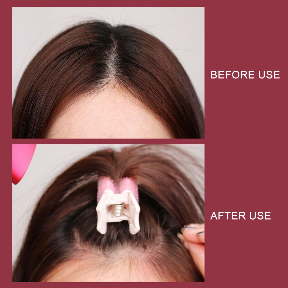 5 шт. Натуральные пушистые заколки для корней волос, шпилька, бигуди для кудрявых волос, кулеры для челки, укладка волос, ленивые аксессуары для укладки волос