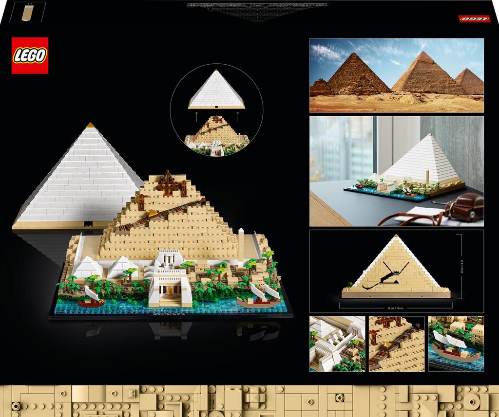 LEGO Конструктор Architecture – Haus – Cheops – Pyramid (21058)