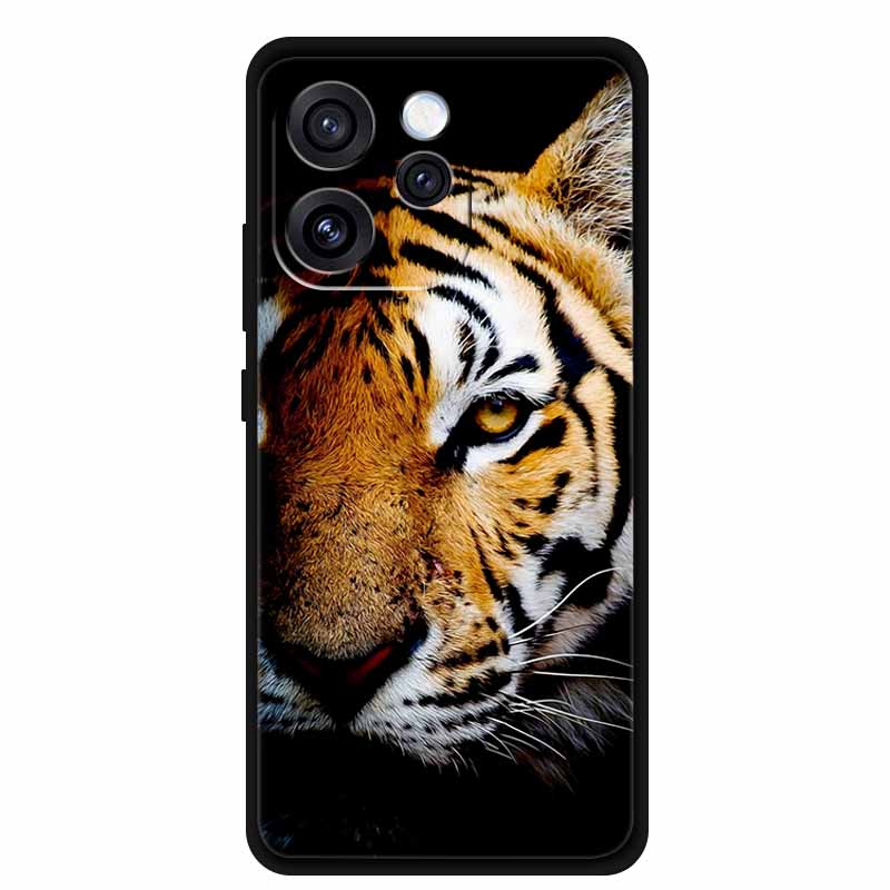 Чехол для телефона Oppo Reno15 Мягкий силиконовый чехол из ТПУ для OPPO PLW110 6,32" Черный чехол для Oppo Reno 15 5G Модный крутой корпус