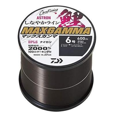 Daiwa Astron Carp MAX Gamma No. 3 Нейлоновая леска, 600 м, Snail Black
