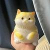 Пушистая кошка Сквиши Игрушка Милая Пушистая Медленно Поднимающаяся Сквиши Мягкая Растягивающаяся Игрушки-Антистресс Для Снятия Тревоги Дети Взрослые Подарки на Вечеринку