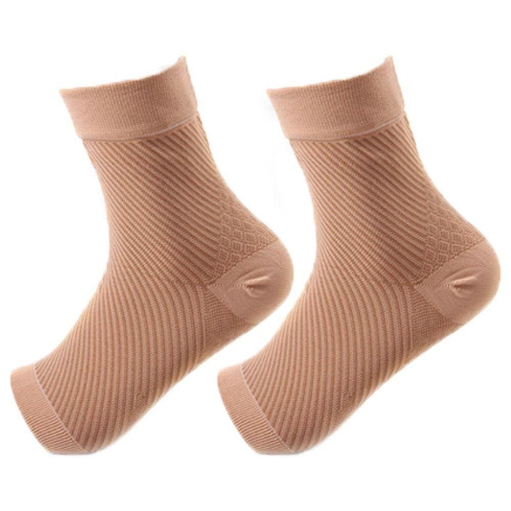 Nylon Neuropathy Socks Foot Protection Compression Ankle Socks Comprex Ankle Sleeves Women Men