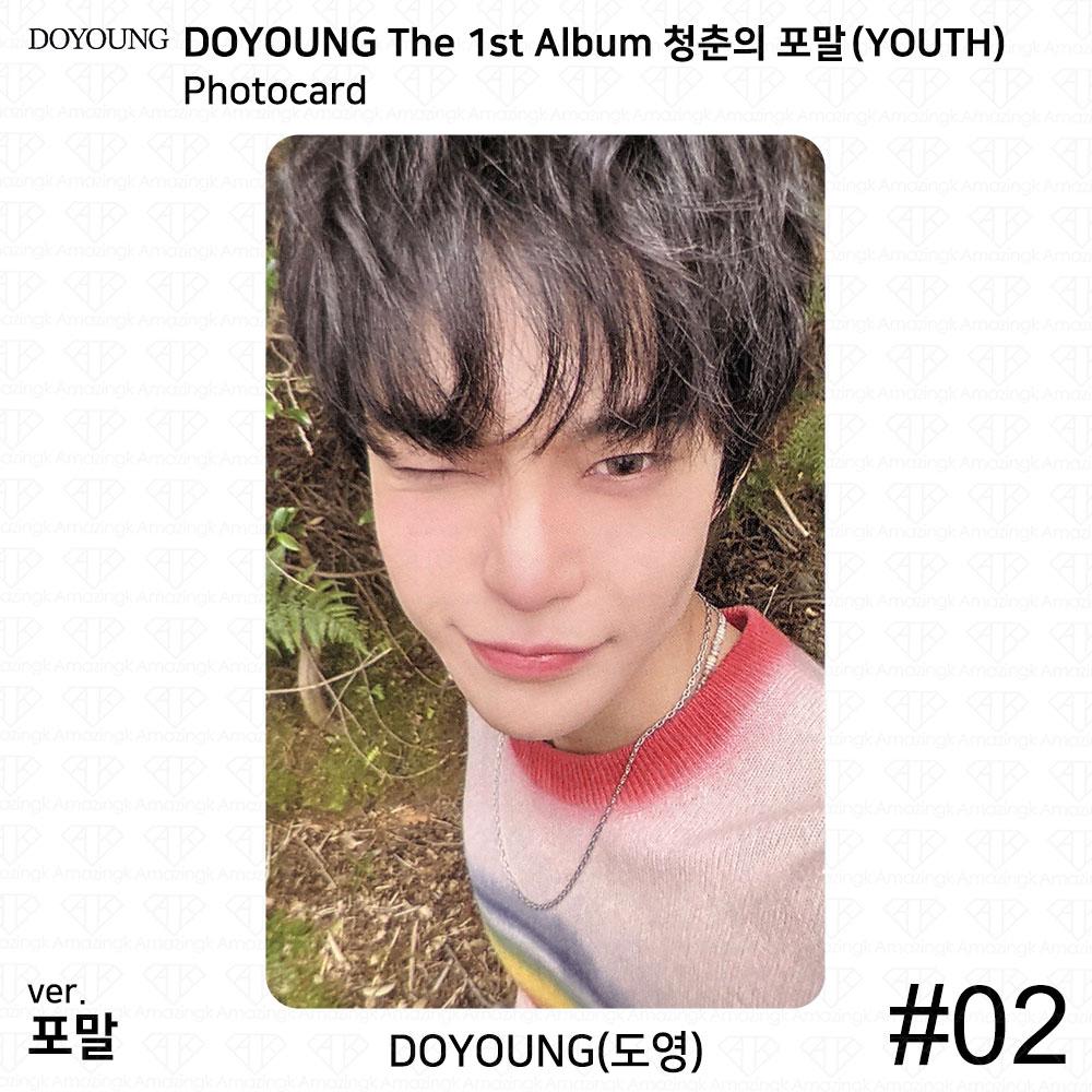 NCT127 DOYOUNG The 1st Album YOUTH POB Event Официальная фотооткрытка Открытка