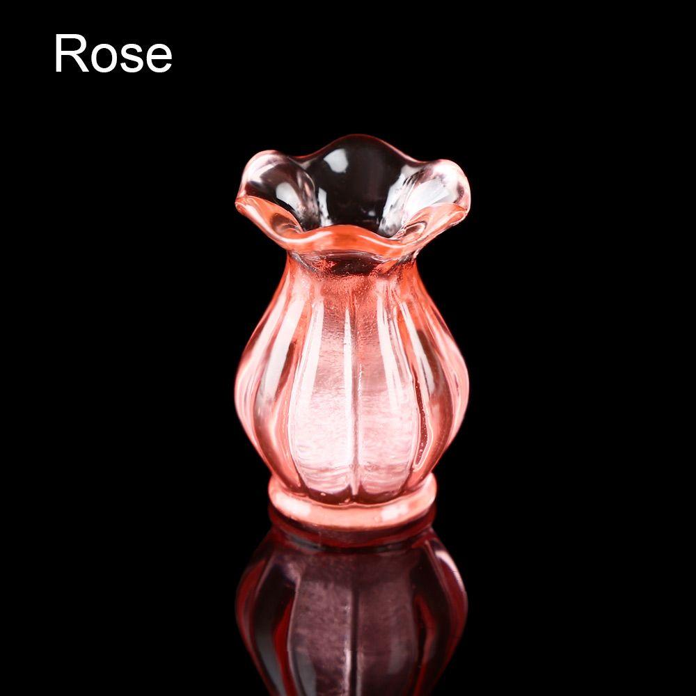 1:12 красочных кухонных украшений, мини-керамический горшок, кукольный домик, декор, миниатюры, ваза