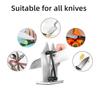 Knife Sharpener-Manual Kitchen Sharpening Tool Easy Safe Sharpening Chef's Knife Damascus Knife Multifunctional Kitchen Supplies