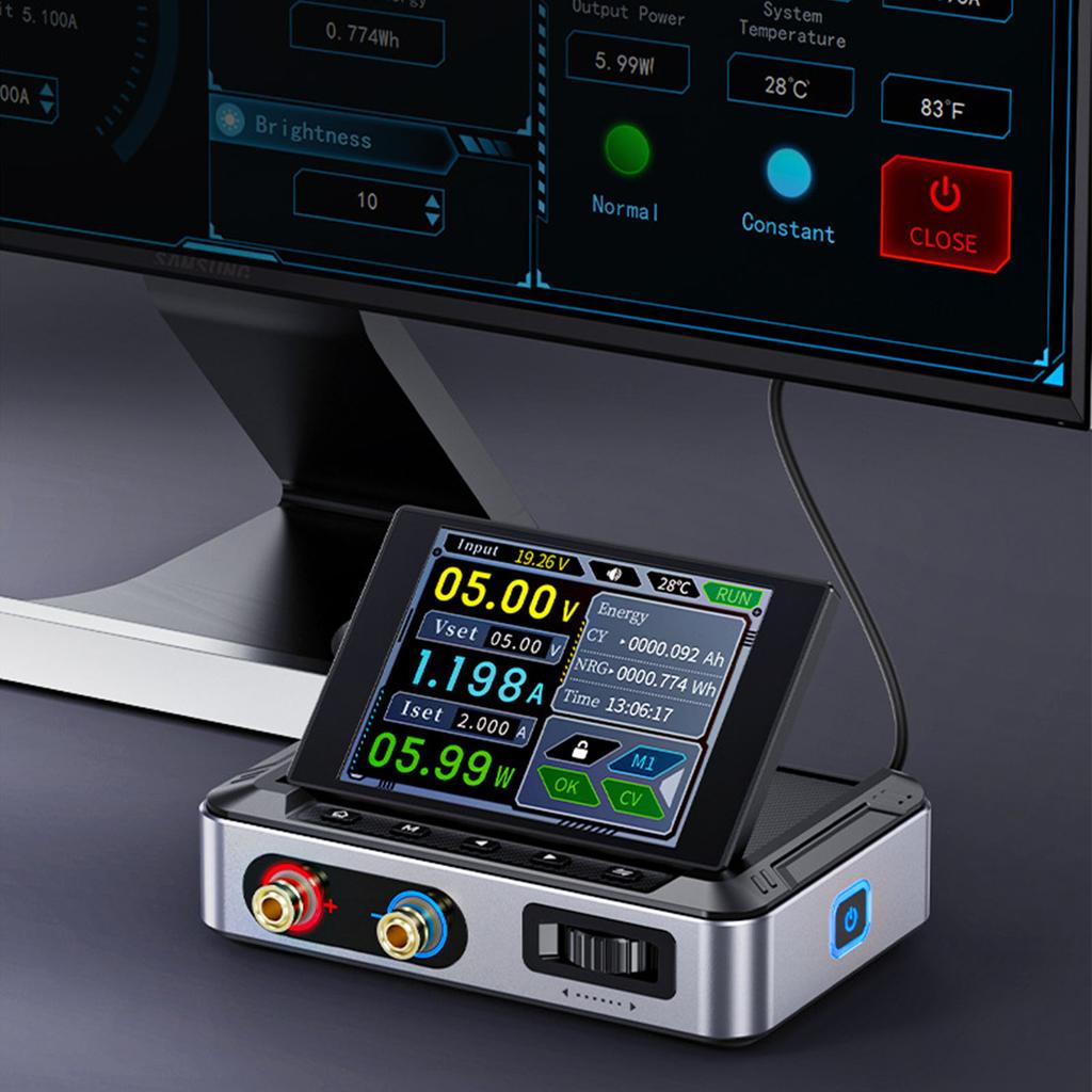 DPS-150 Портативный источник питания постоянного тока 0-30В 0-5А 0-150Вт Выход 2,8-дюймовый IPS-экран Мини Регулируемый Импульсный Источник Питания Постоянного Тока